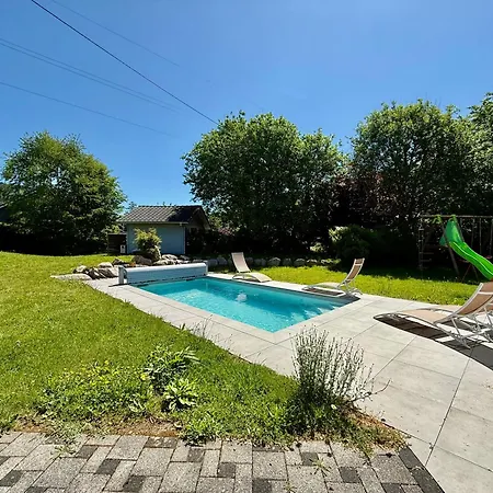 بيت للعطل Le Jardin De Rose Et Capucine, Piscine Et Jardin Avec Terrasse جوراردُميه