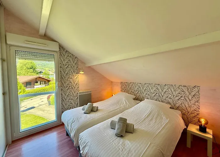 Le Jardin De Rose Et Capucine, Piscine Et Jardin Avec Terrasse Prázdninový dům Gérardmer